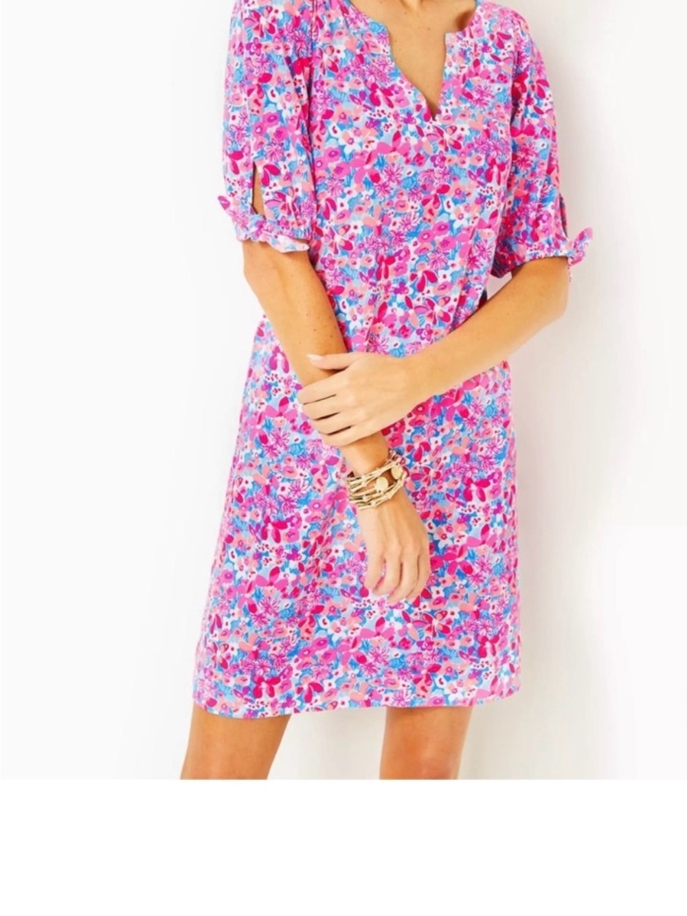 NWOT LILLY PULITZER EASLEY
SHORT SLEEVE DRESS (BABY BLOOMER) Medium